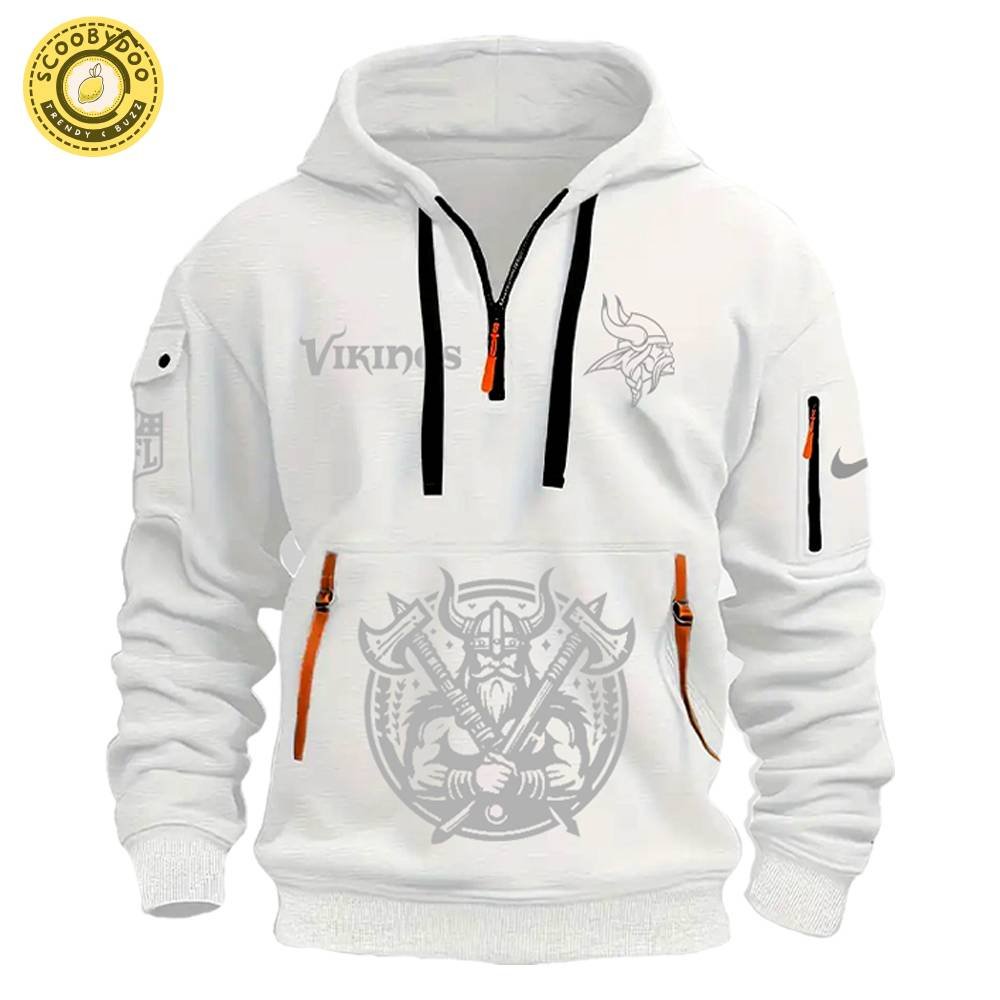 Limited Edition Minnesota Vikings NFL Winter Warrior New Hoodie 2024