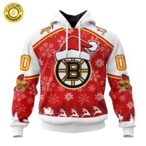 Limited Edition NHL Boston Bruins Special Merry Christmas Hoodie