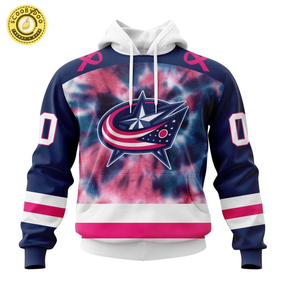 Limited Edition NHL Columbus Blue Jackets Special Pink October Fight Breast Cancer Hoodie Limited Edition NHL Columbus Blue Jackets Special Pink October Fight Breast Cancer Hoodie