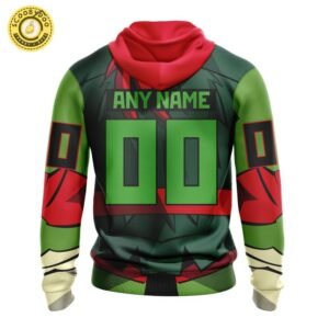 Limited Edition NHL Columbus Blue Jackets Special Teenage Mutant Ninja Turtles Hoodie