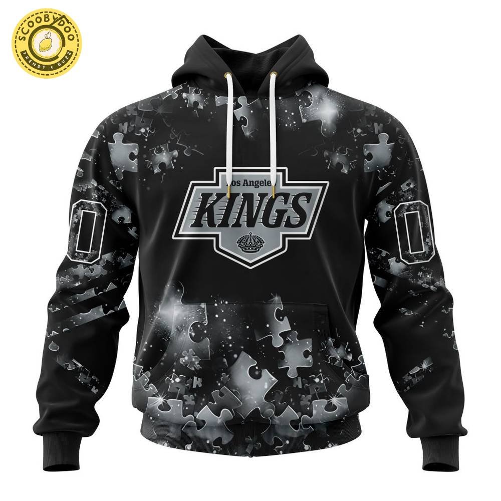 Limited Edition NHL Los Angeles Kings Special Autism Awareness Design Hoodie 2024 Limited Edition NHL Los Angeles Kings Special Autism Awareness Design Hoodie 2024