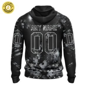 Limited Edition NHL Los Angeles Kings Special Autism Awareness Design Hoodie 2024