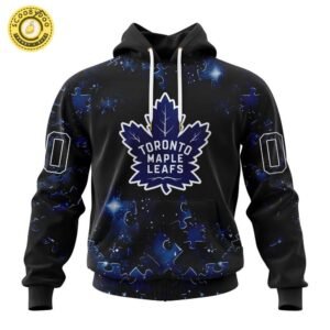 Limited Edition NHL Toronto Maple Leafs Special Autism Awareness Design Hoodie 2024