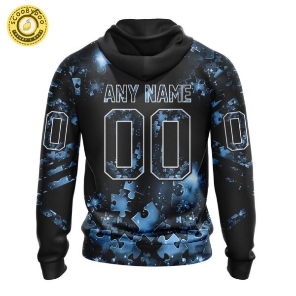 Limited Edition NHL Utah Hockey Club Special Autism Awareness Design Hoodie 2024