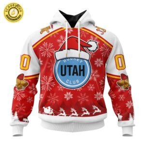 Limited Edition NHL Utah Hockey Club Special Merry Christmas