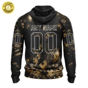 Limited Edition NHL Vegas Golden Knights Special Autism Awareness Hoodie 2024