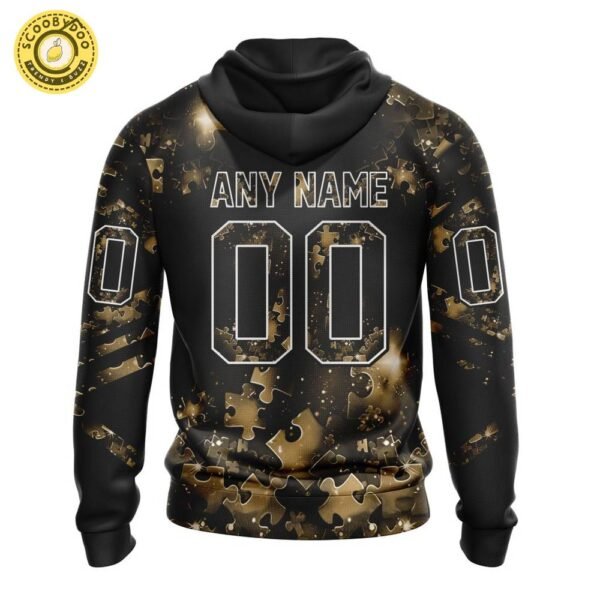 Limited Edition NHL Vegas Golden Knights Special Autism Awareness Hoodie 2024