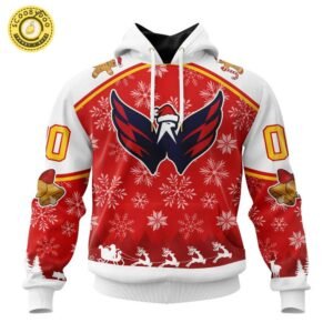 Limited Edition NHL Washington Capitals Special Merry Christmas