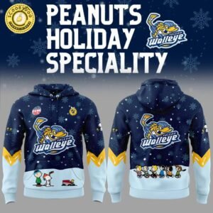 Limited Edition Toledo Walleye PEANUTS Hoodie V1