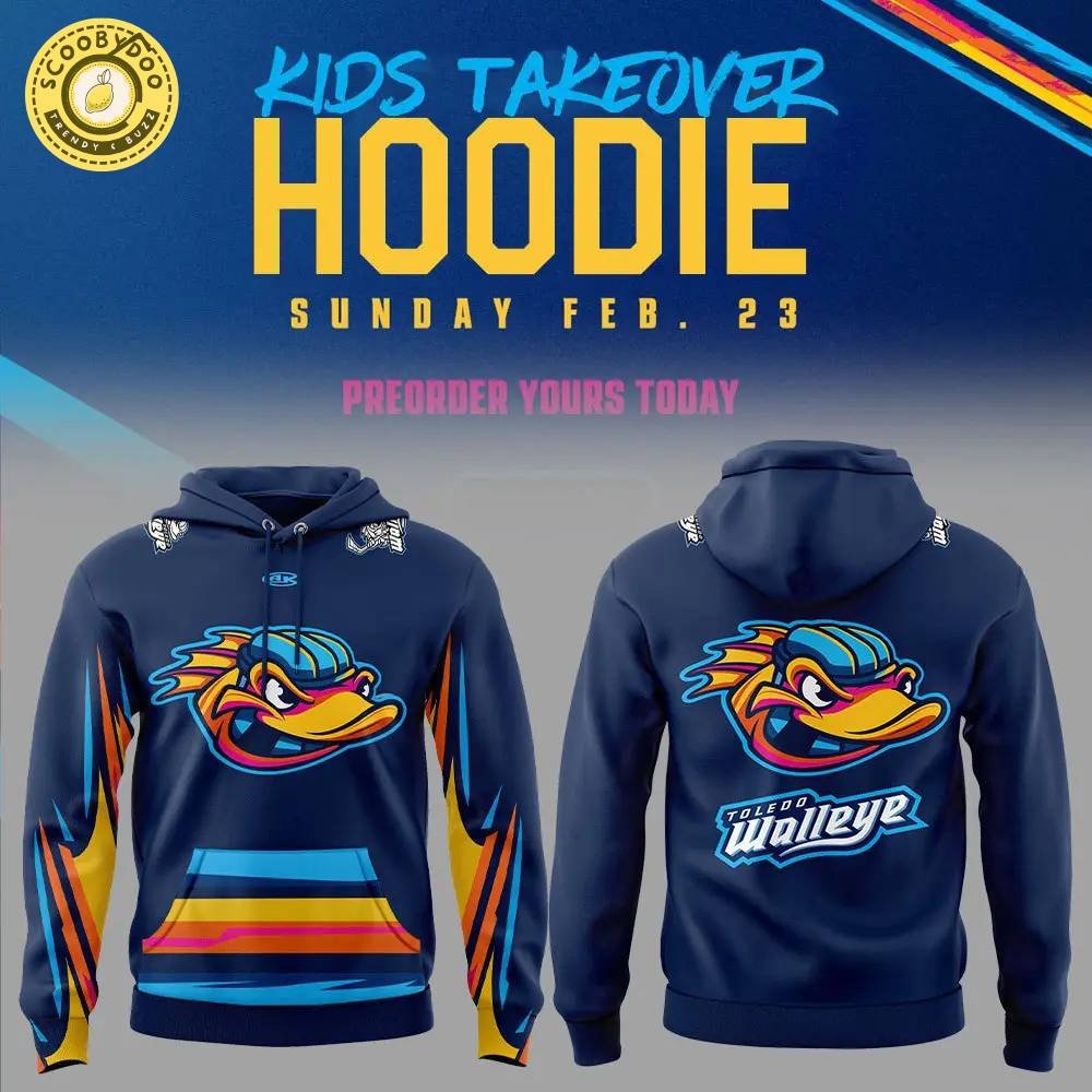Limited Edition Toledo Walleye Takeover Hoodie Limited Edition Toledo Walleye Takeover Hoodie
