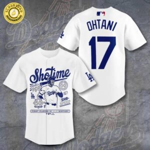Los Angeles Dodgers x Shohei Ohtani Baseball Jersey – MLB Limited Edition