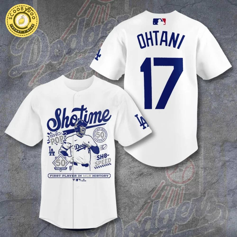 Los Angeles Dodgers x Shohei Ohtani Baseball Jersey – MLB Limited Edition Los Angeles Dodgers x Shohei Ohtani Baseball Jersey – MLB Limited Edition