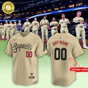 Men’S Arizona Diamondbacks Nike Sand City Connect Limited Jersey Custom