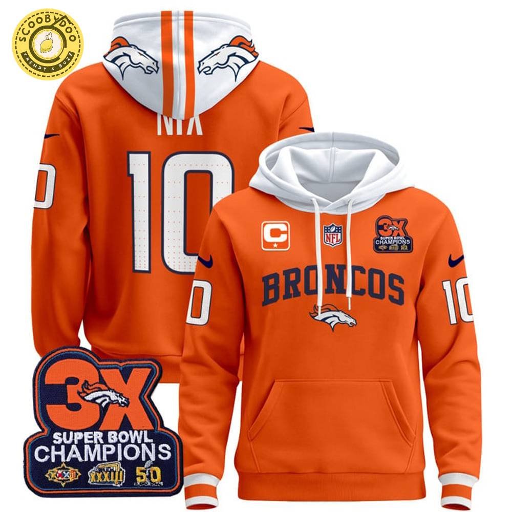 Men's Denver Broncos 2024 Pullover Hoodie Men's Denver Broncos 2024 Pullover Hoodie