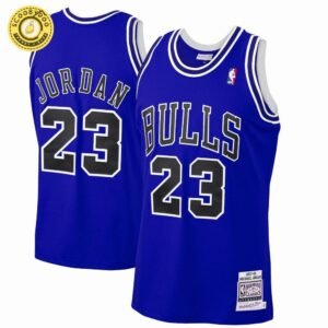 Michael Jordan Chicago Bulls Royal Blue Jersey | NBA Michael Jordan Classic Jersey