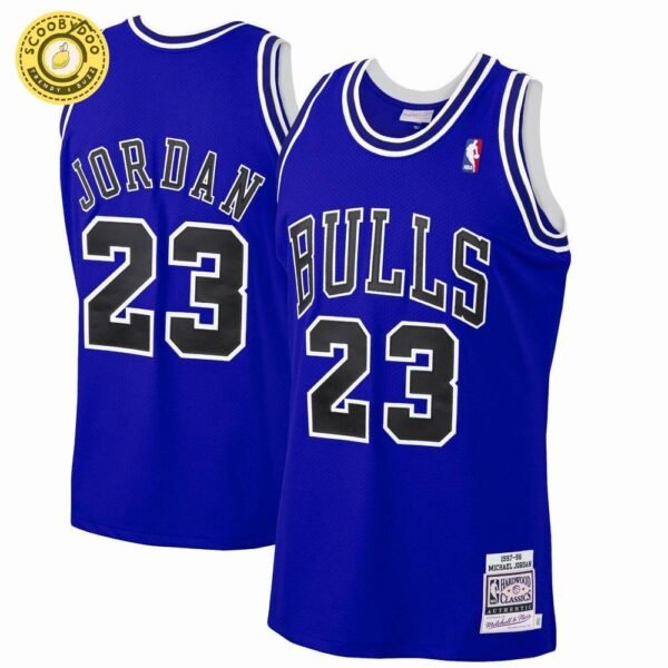 Michael Jordan Chicago Bulls Royal Blue Jersey | NBA Michael Jordan Classic Jersey