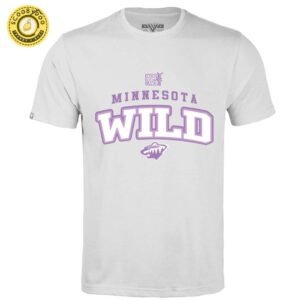Minnesota Wild Levelwear Hockey Fights Cancer Richmond T-shirt | NHL Cancer Awareness Shirt