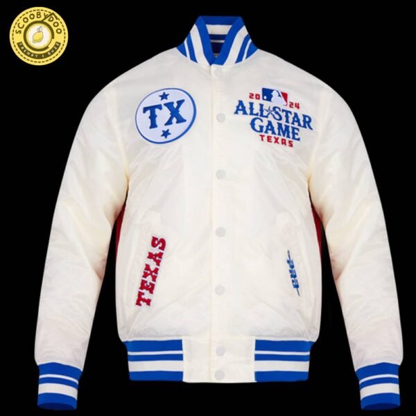 Mlb All Star 2024 Men’S Rib Satin Jacket