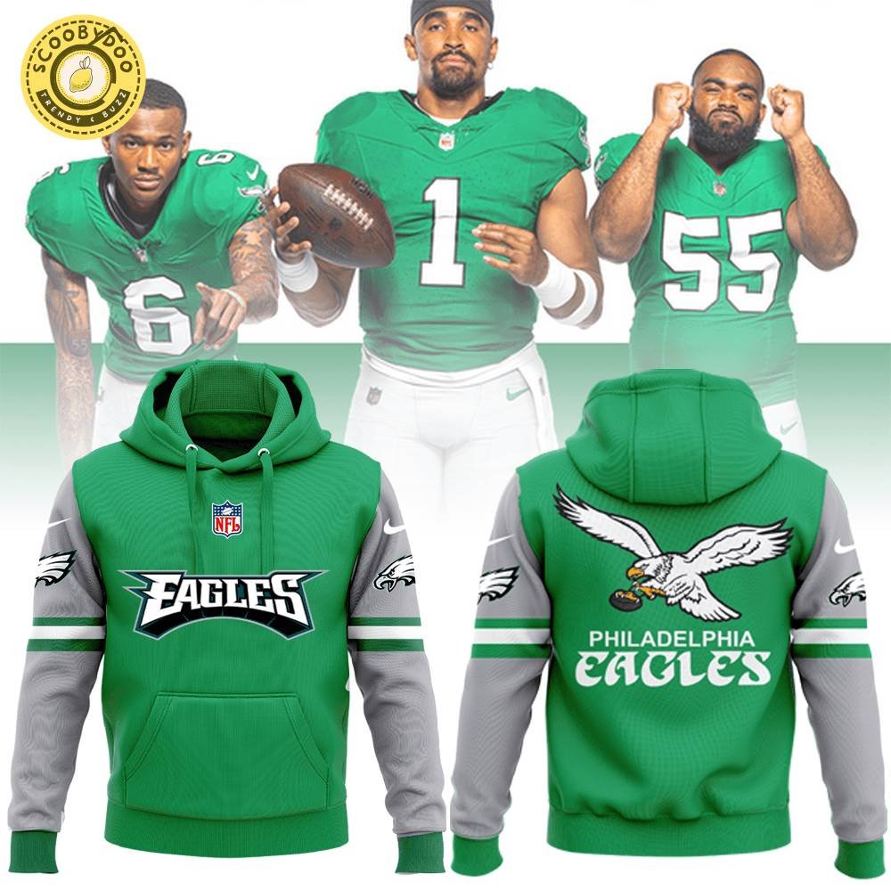 NFL Philadelphia Eagles “Kelly Green” Combo Hoodie On Sale NFL Philadelphia Eagles “Kelly Green” Combo Hoodie On Sale