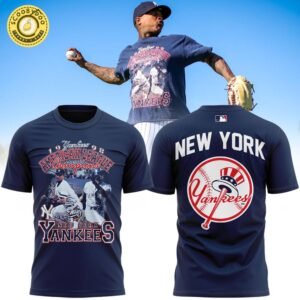 New York Yankees “American League Championship Series 1998” T-shirt – Classic MLB Collectible