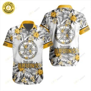 Nhl Boston Bruins Hawaiian Shirt