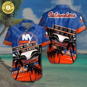 Nhl New York Islanders Hawaiian Shirt