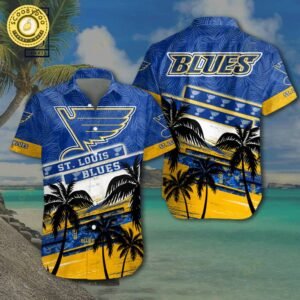 Nhl St.Louis Blues Hawaiian Shirt