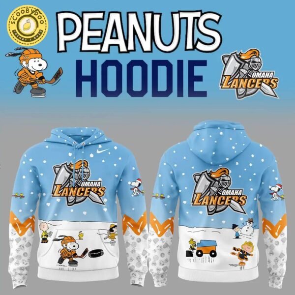 Omaha Lancers Peanuts & Snoopy Nike Hoodie