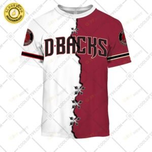 Personalized Mlb Arizona Diamondbacks Mix Jersey Tshirt
