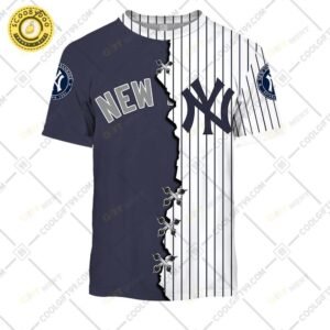 Personalized Mlb New York Yankees Mix Jersey Tshirt
