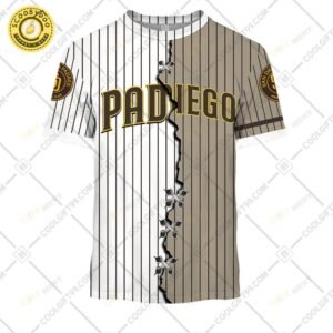 Personalized Mlb San Diego Padres Mix Jersey Tshirt