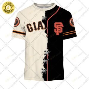 Personalized Mlb San Francisco Giants Mix Jersey Tshirt