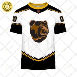Personalized Nhl Boston Bruins Reverse Retro Style Tshirt