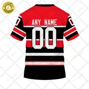 Personalized Nhl Chicago Blackhawks Reverse Retro Style Tshirt