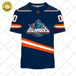 Personalized Nhl New York Islanders Reverse Retro Style Tshirt