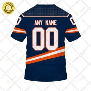 Personalized Nhl New York Islanders Reverse Retro Style Tshirt
