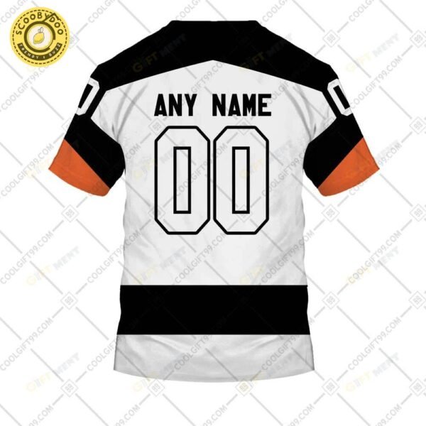 Personalized Nhl Philadelphia Flyers Reverse Retro Style Tshirt