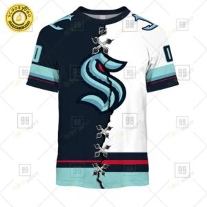 Personalized Nhl Seattle Kraken Mix Jersey Tshirt