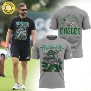 Philadelphia Eagles Limited Edition 2024 Gray T-Shirt