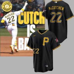 Pittsburgh Pirates Mccutchen Black Jersey