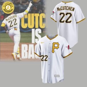 Pittsburgh Pirates Mccutchen White Jersey