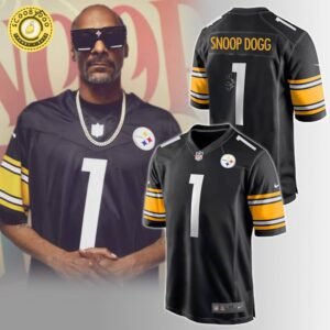 Pittsburgh Steelers Snoop Dogg 2024 Limited Edition Jersey With Signature – NFL x Snoop Dogg Collection