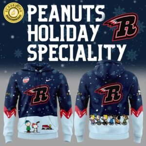 Rapid City Rush Peanuts & Snoopy Nike Hoodie V1