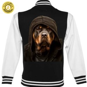 Rottweiler Dog Baseball Jacket Unisex