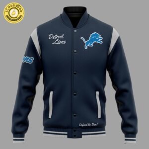 Special Edition FLAVOR FLAV Detroit Lions Bomber Jacket
