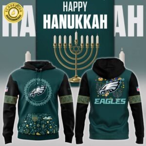 Special Happy Hanukkah Philadelphia Eagles Hoodie 2024