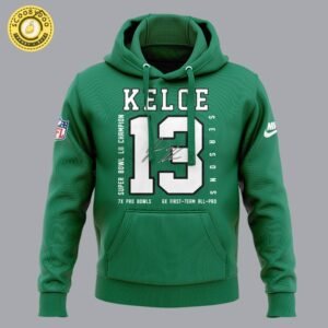 Special Jason Kelce NFL Hoodie
