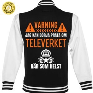 Televerket Baseball Jacket Unisex