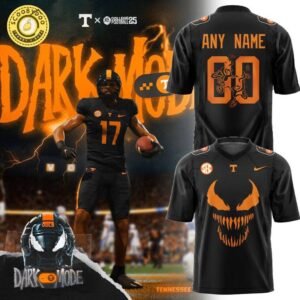 Tennessee Volunteers Football Dark Mode Custom Jersey – NCAA Premium Apparel