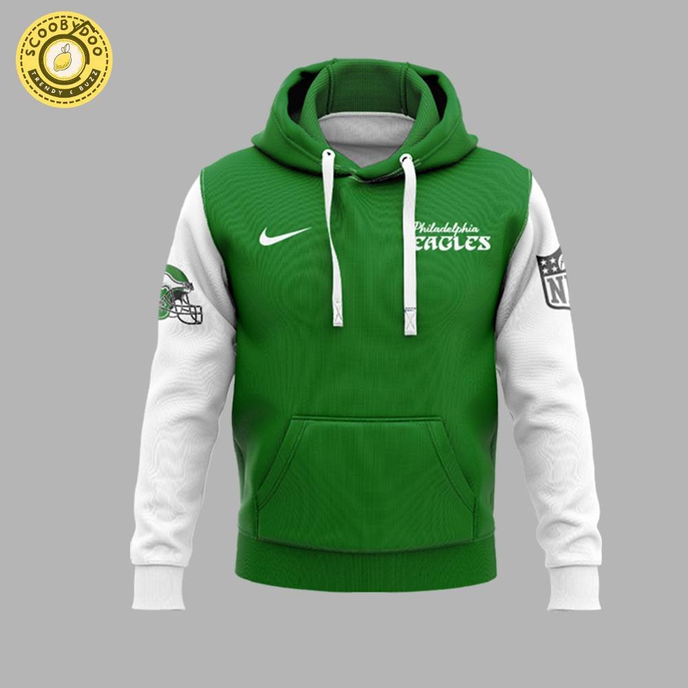 The iconic ’90s Philadelphia Eagles Letterman Jacket “Kelly Green” Hoodie On Sale The iconic ’90s Philadelphia Eagles Letterman Jacket “Kelly Green” Hoodie On Sale